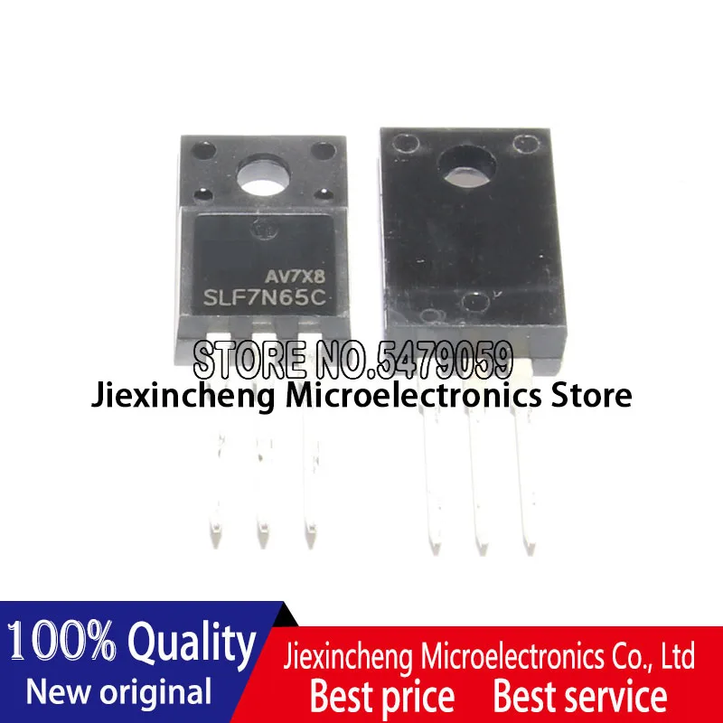 10 sztuk SLF7N60C SLF7N65C SLF8N60C SLF8N65C SLF7N70C SPC10N65G TO220F tranzystor MOS nowy oryginalny