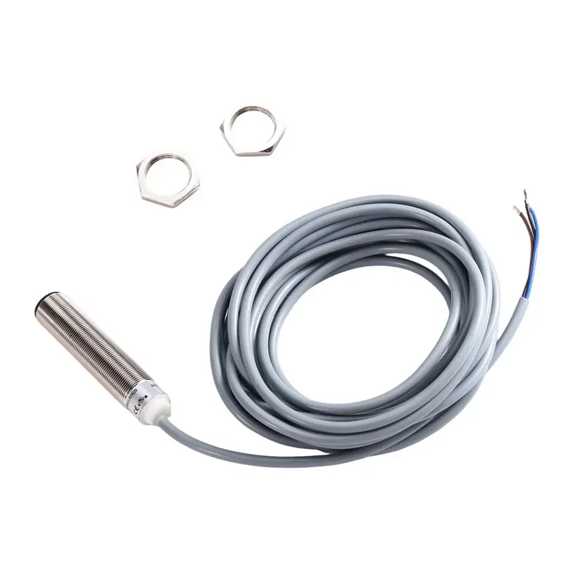 Super Deal -KJ4-M18MB80-ANU Inductive Analog Proximity Sensor Thread 0-10V Linear Voltage Position Displacer Detection Switc