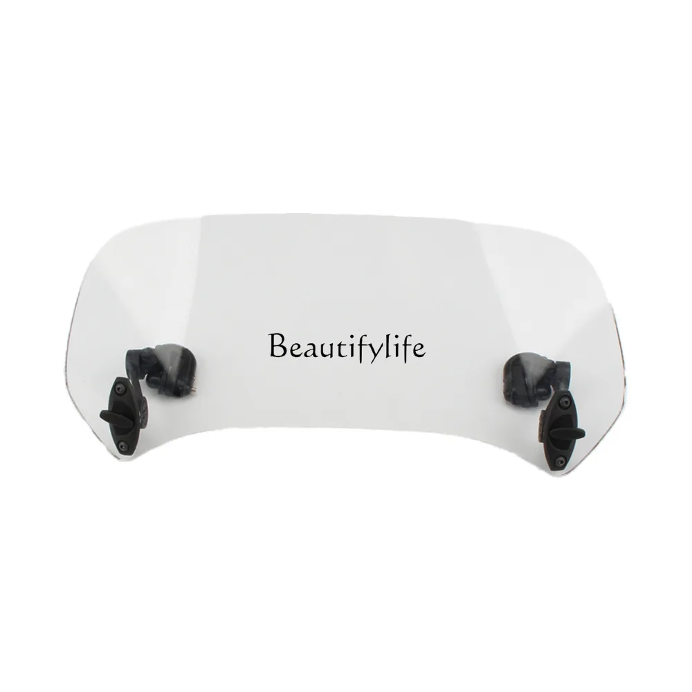 

ld20 Suitable for motorcycle modification accessories, front heightened windshield, adjustable windshield