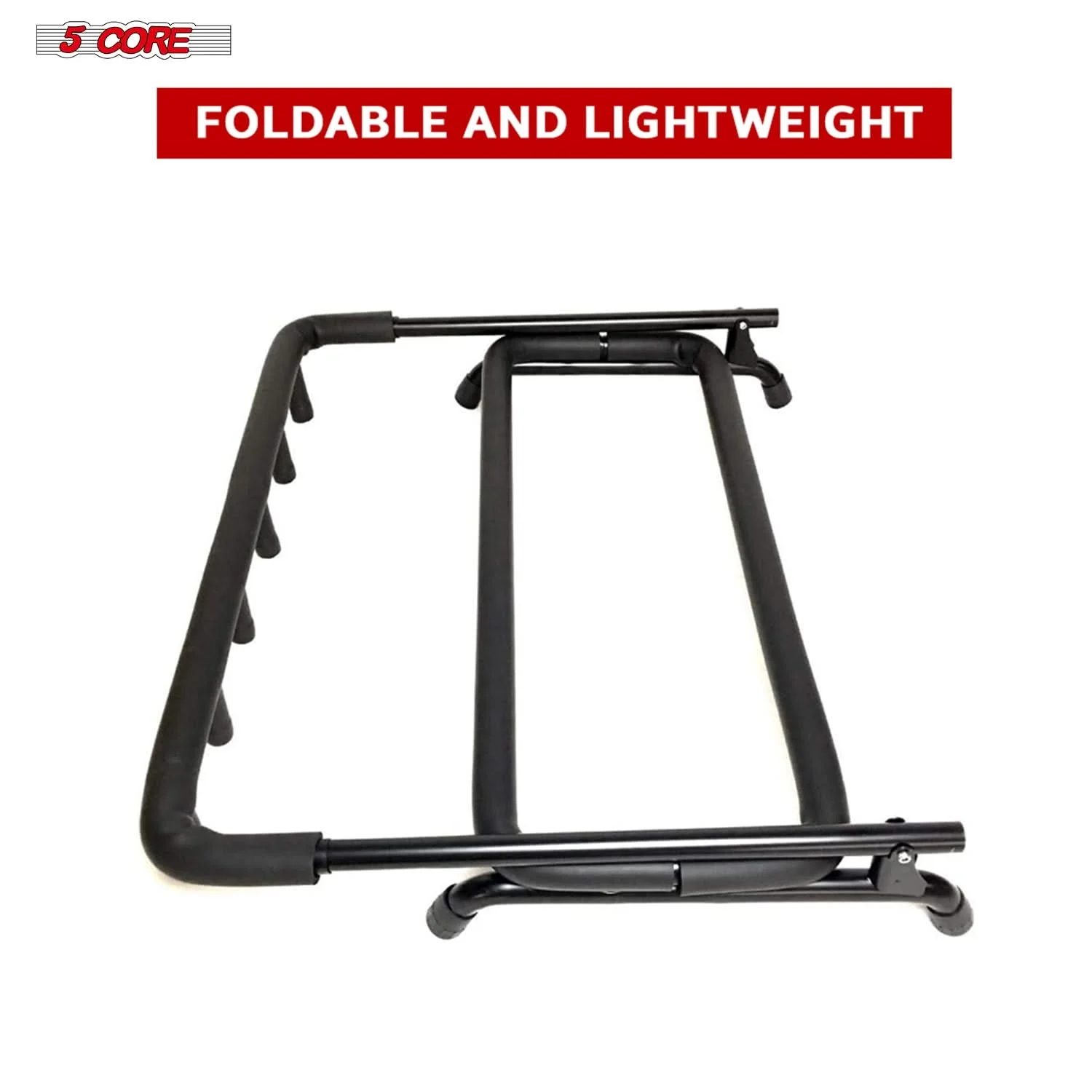 Soporte de suelo para guitarra múltiple, 5 núcleos, 5 ranuras, ajustable, Flying V, GRack 5N1 ovalado