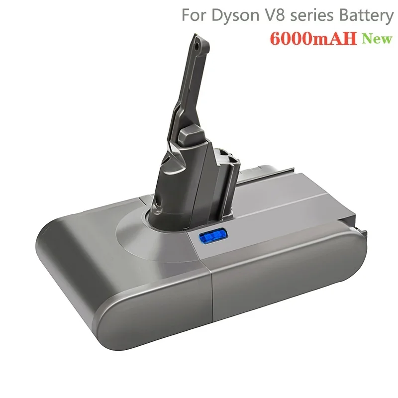 To 6000mAh 21.6V V8 Battery For Dyson V8 Batteries Absolute V8 Animal Li-ion SV10 Vacuum Cleaner Rechargeable Battery