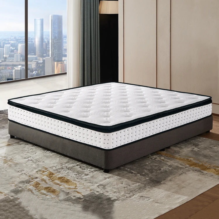 

Factory Direct Sell Contemporary Luxury king Soft Single FOAM Mattress Topper 25cm Best Quality White Mattresspromote sales