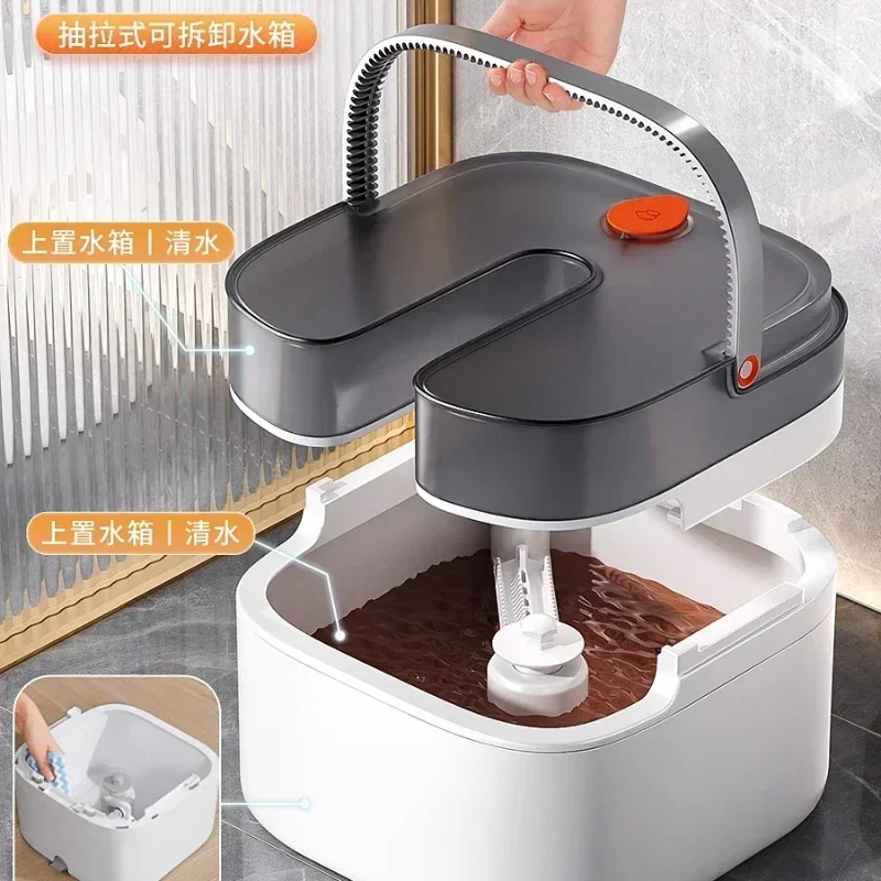 

Hot SalesHand Free Washing Rotary Mop New Household Lazy Person Mop Net Automatic Spin Drying