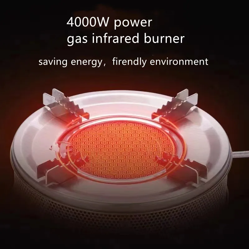 High Power Honeycomb Ceramic Plate Burner, Outdoor Energy Saving Stove, Portable Camping Stove