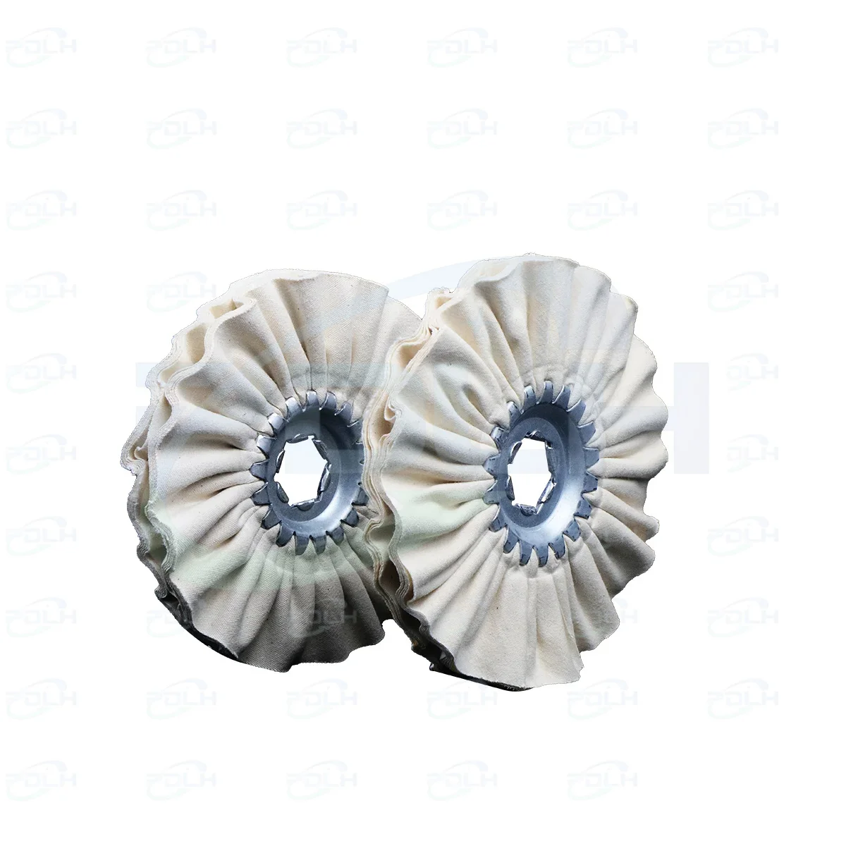 5PCS Buffing Wheel Polishing Wheel 120xHex19x10/20mm for Homag Brandt Edge Banding Machine 4-005-15-0187