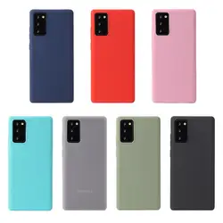 Candy color Phone Case For Samsung galaxy S21 Pro S7 edge S8 S9 S10 S20 Plus Note 8 9 10 20 Ultra Silicone TPU Back Cover