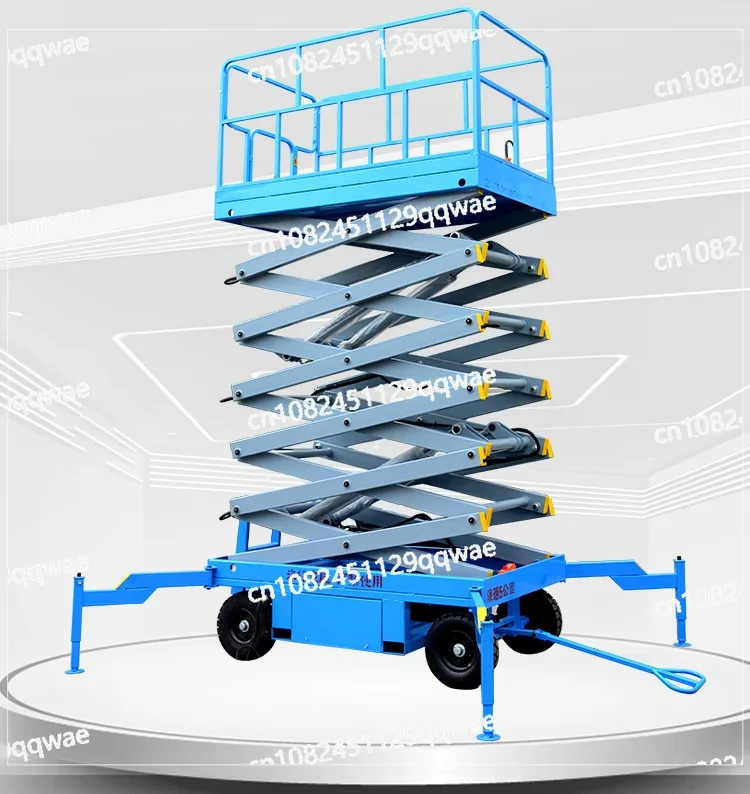 Mobile Lifting Platform Scissor Lift Lifting Machine Aerial Work Platform Truck Electric Hydraulic Lifting Platform