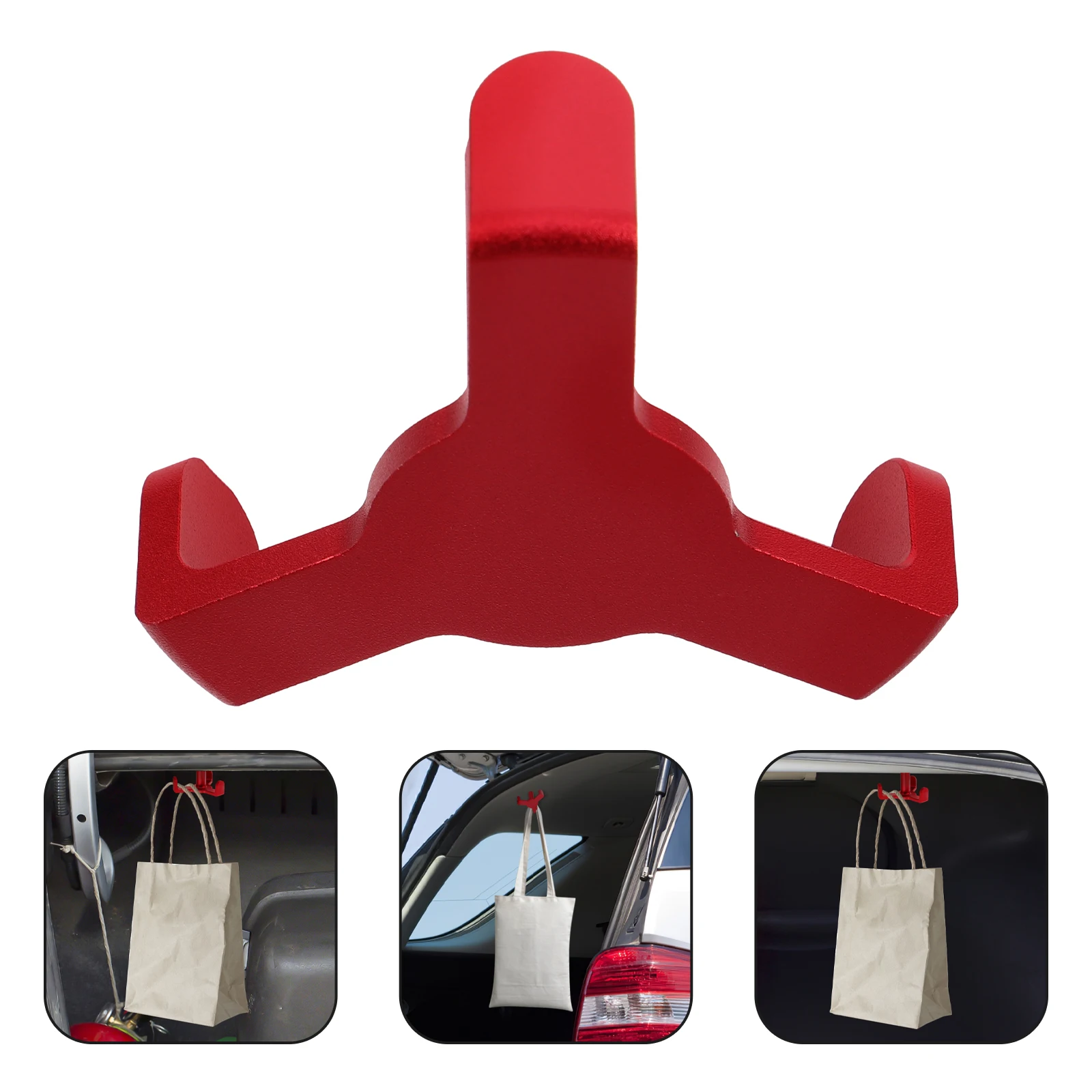 

Aluminum Bag Holder For Trunk Strong Durable Car Storage Hook Compatible With 08-21 Models Trunk Organizer Accessory