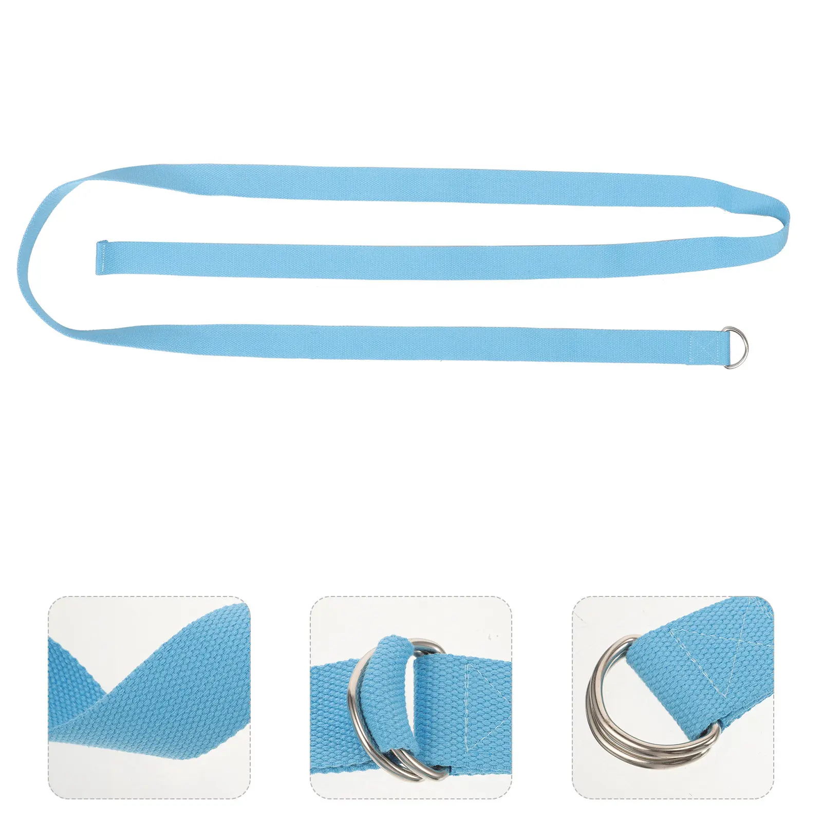 Reusable Yoga Band Skin Friendly Household Fitness Strap Professional Stretching Band for Yoga Training and Workout