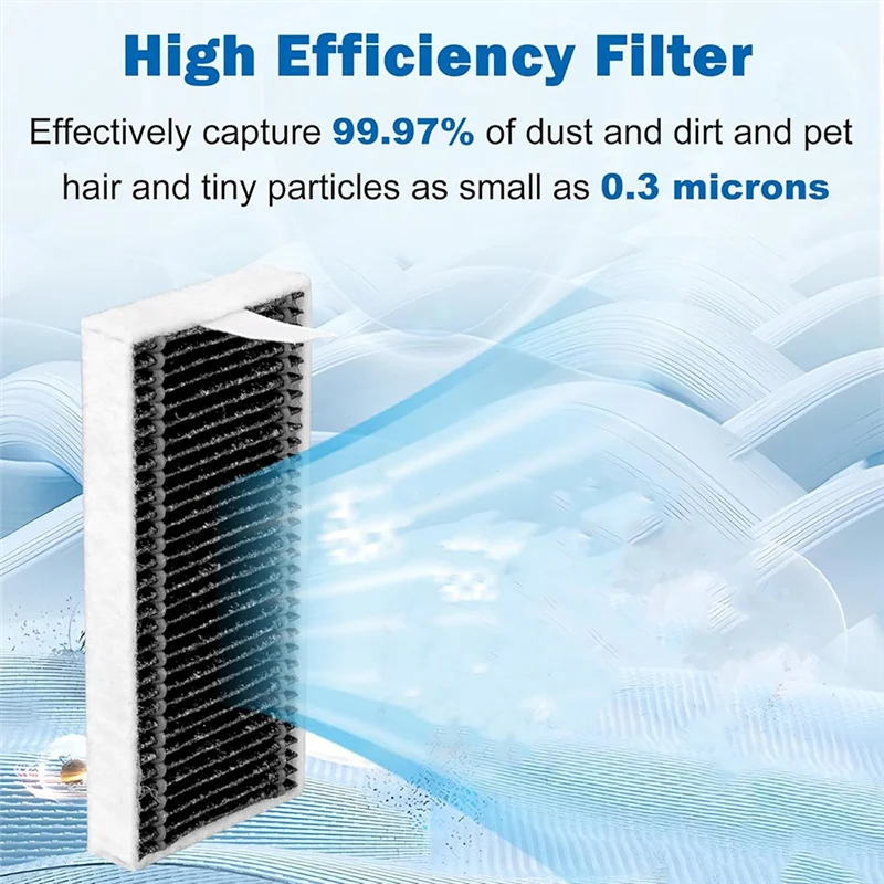 ل ECOVACS DEEBOOT X11 OMNICYCLONE / X11 PRO OMNI ملحقات فرشاة جانبية رئيسية فلتر HEPA قطع غيار ممسحة الأسطوانة