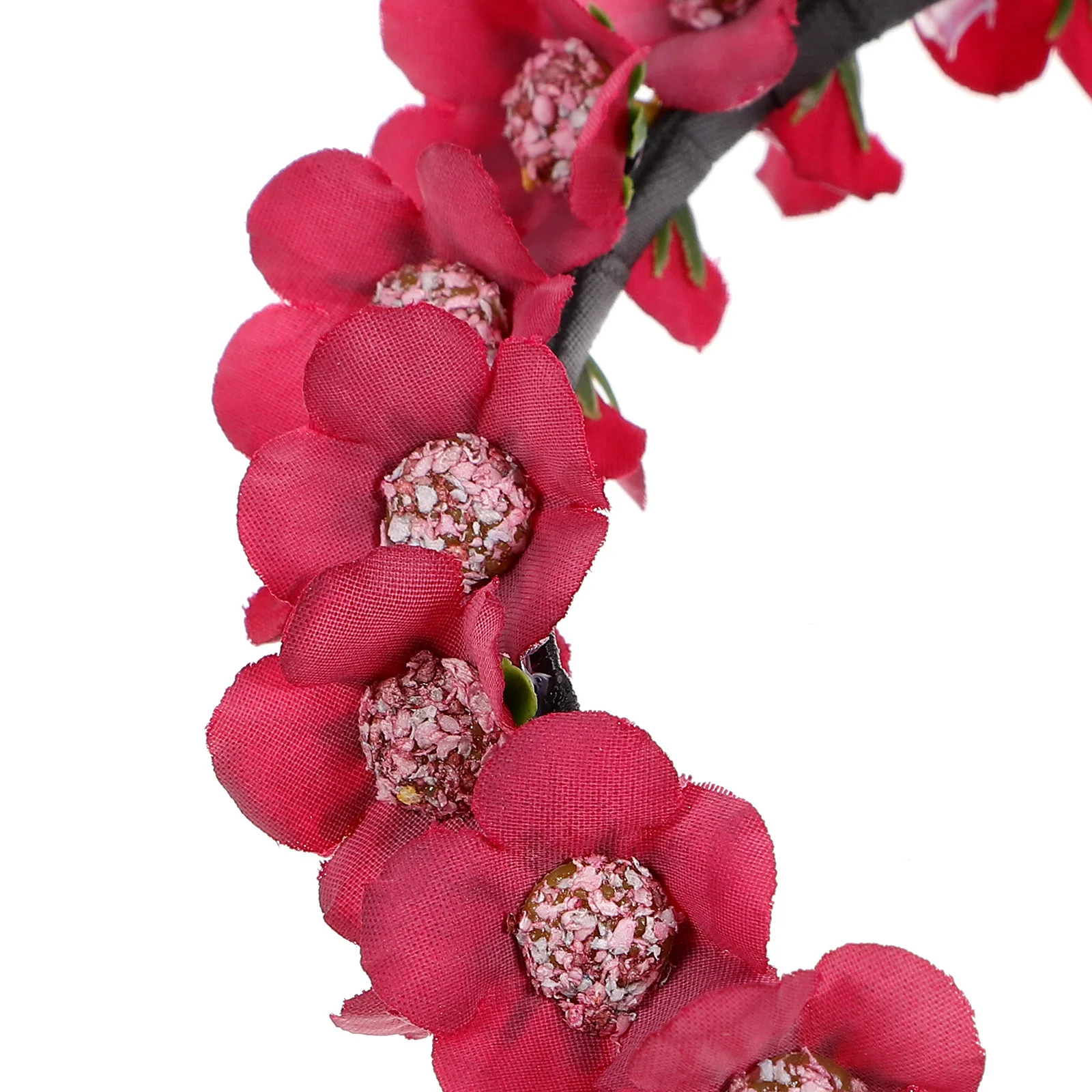 

Floral Headband Flower Hairpiece Elegant Romantic Wedding Bride Hair Accessories Lightweight Comfortable Floral Hair Headpiece