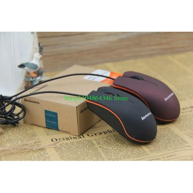 Mouse da gioco cablato USB 130CM 1200DPI Mouse da gioco ottico portatile con superficie smerigliata per PC da ufficio Accessorio per computer portatile