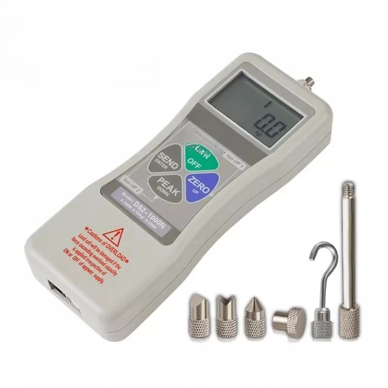 

Digital push-pull force meter DS2-100 tensile test force meter high precision pressure gauge testing machine