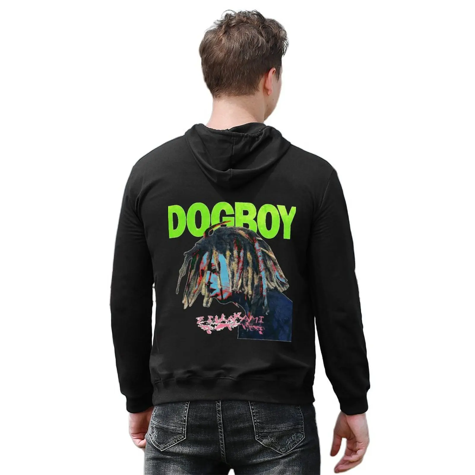 DOGBOY Zillakami هوديي معطف رجالي ملابس رجالية قميص عرق ملابس رجالي هوديي حجم كبير