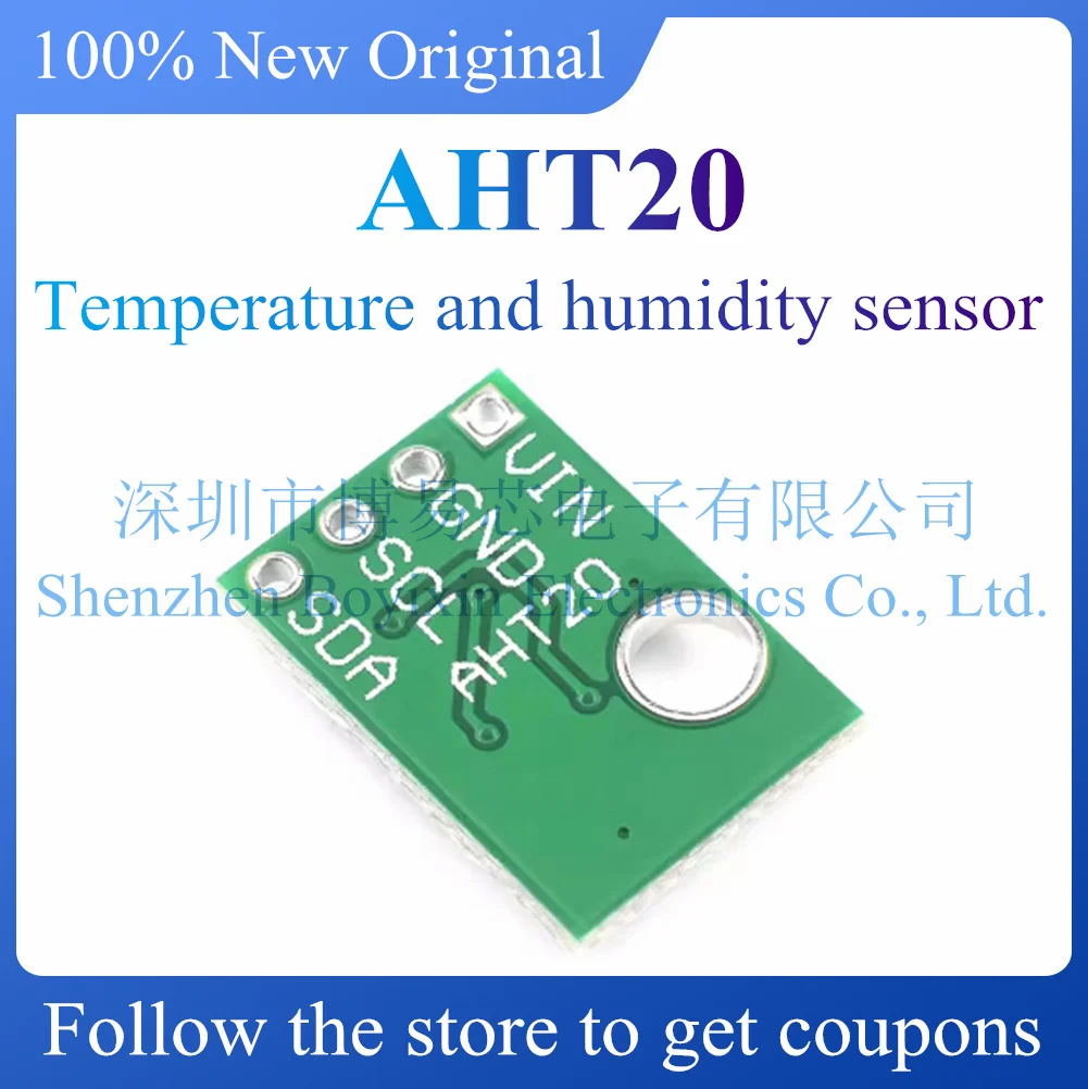 NEW AHT20 temperature and humidity sensor module, high-precision humidity sensor, probe, DHT11 upgraded I2C