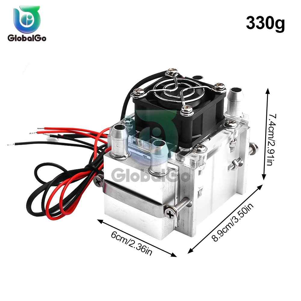 DC 12V 140W, dispositivo de refrigeración de semiconductores, refrigerador termoeléctrico, mini refrigerador, sistema de refrigeración de semiconductores DIY