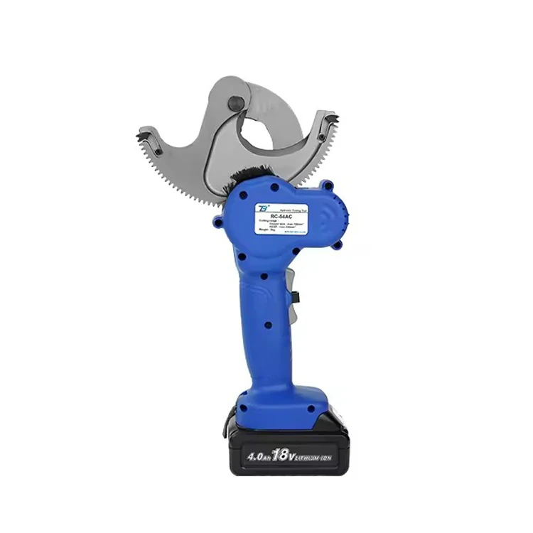 RC-54AC แบตเตอรี่ไฟฟ้า Contact Wire Cable Ratchet Cutter