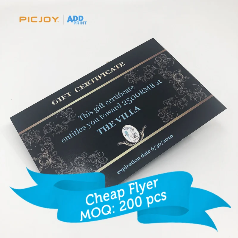 

50 0.Zhang.Custom.A5 High quality certified postcard print store printing shanghai card