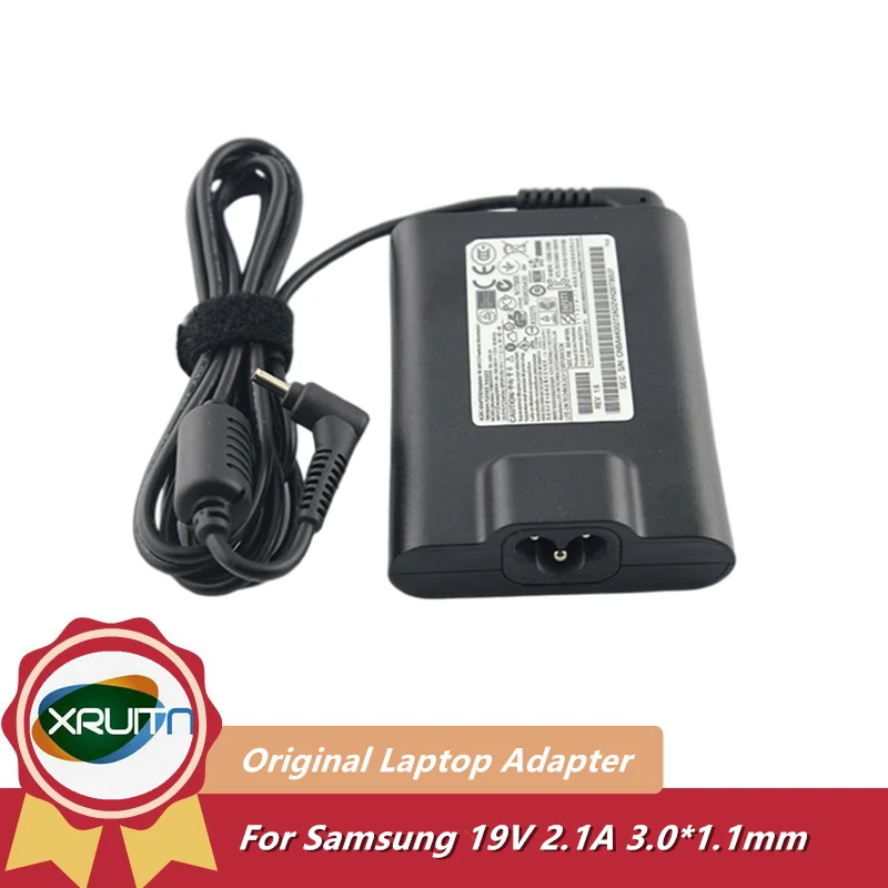 Original 19V 2.1A 40W PA-1400-24 AD-4019SL AC Adapter For Samsung NP900X1B NP900X3C NP900X3E NP900X4D AA-PA3NS40 Laptop Charger