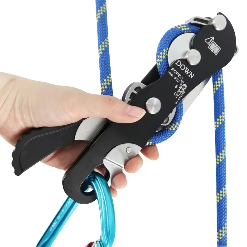 High Quality Safety Fall Protection Descender Climbing Descender for Outdoor Anti-panic Descent