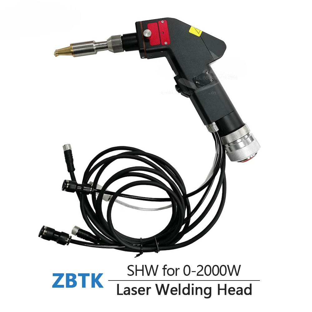 ZBTK SHW2000 2000W Handheld Fiber  Welding Spare Parts Soldering Iron Welding Machine Welder Head For Welder