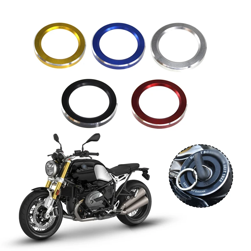 For BMW R Nine T R9T R NINET 2014-2019 2020 2021 2022 Motorcycle Aluminum Ignition Starter Lock Cover Key Ignition Surround Ring