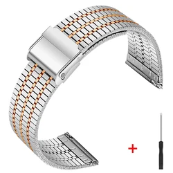 Metal Stainless Steel WristStrap For TicWatch Pro 3 Ultra GPS / LTE Bracelet 20 22mm For TicWatch E3/E2/S2 Watch Band Accessorie