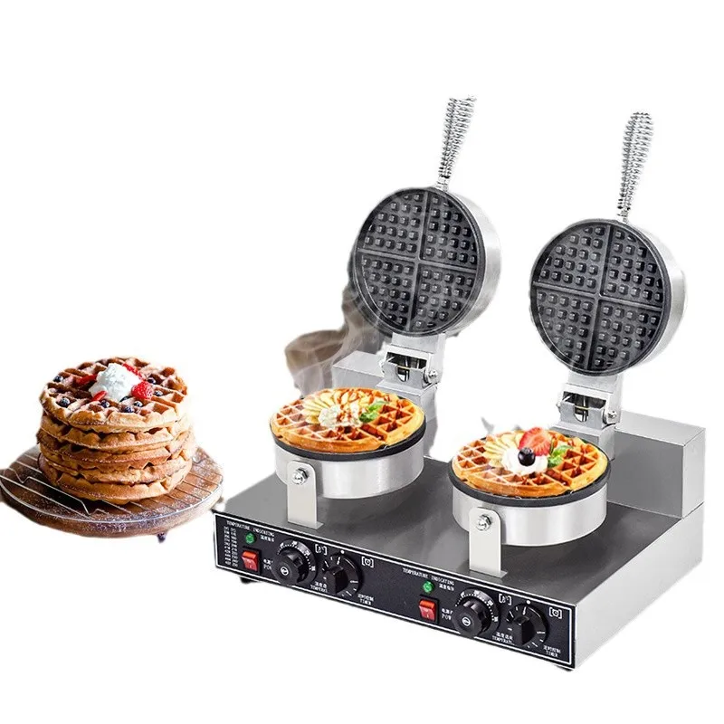 

electric waffle machine European plug American plug commercial OEM cross-border direct supply