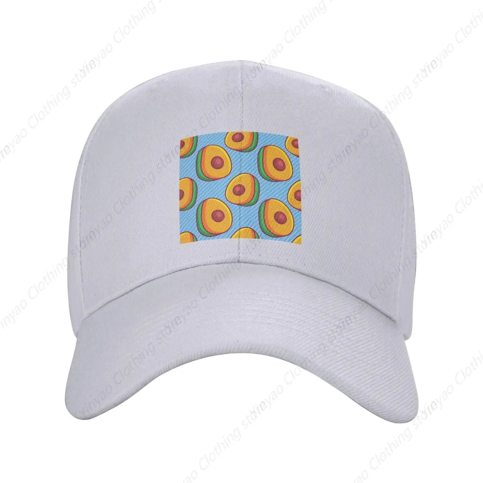 

Avocado Fruit Seamless Pattern Baseball Hat For Men And Women Outdoor Activities Adjustable Truck Hat Dad Hat