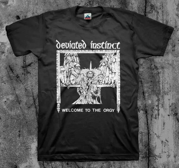 Deviated Instinct 'Welcome to The Orgy' T shirt