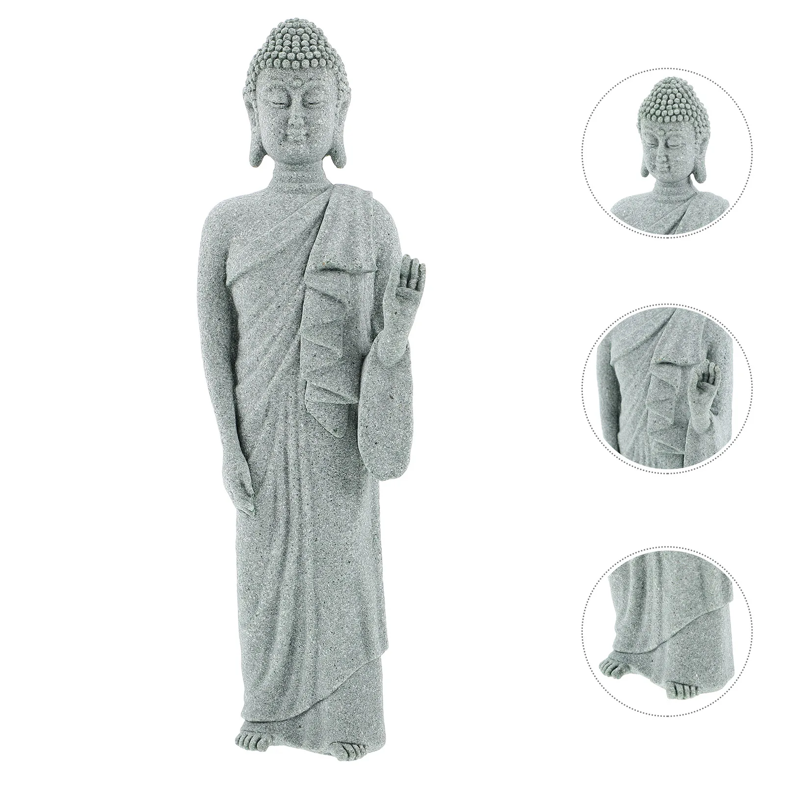 

Desktop Craft Style Statues For Home Decor Home Office Decor Small Temple Zen Buddha Offering
