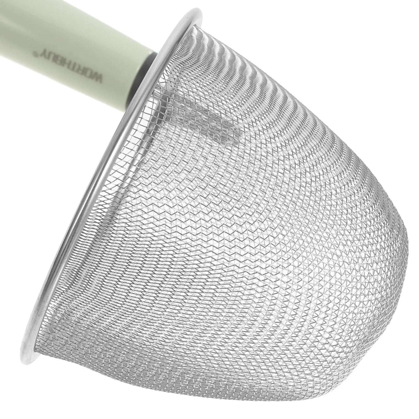 

1pc Stainless Steel Noodle Strainer Fine Mesh Heavy Duty Kitchen Tool For Pasta Rice Frying Spider Skimmer Scoop Pot Drainer