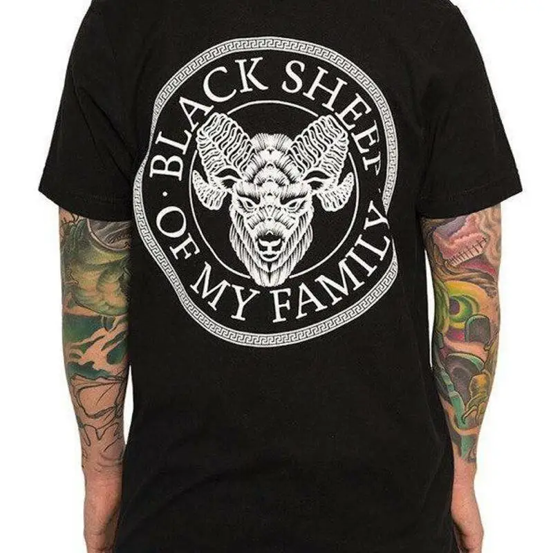 TOUT NOUVEAU InkAddict BLACK SHEEP T-shirt PETIT 3XLARGE TATTOO LIMITÉ