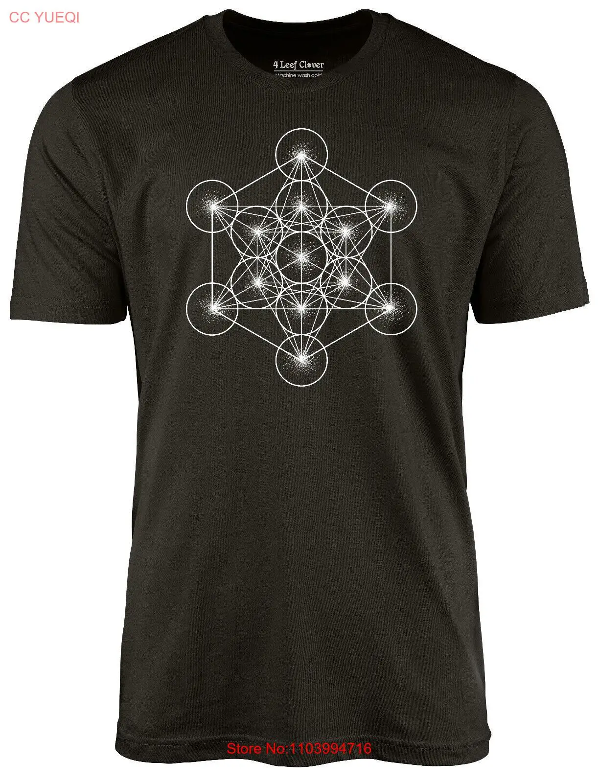 Metaron's Cube Sacred Geometry Shirt