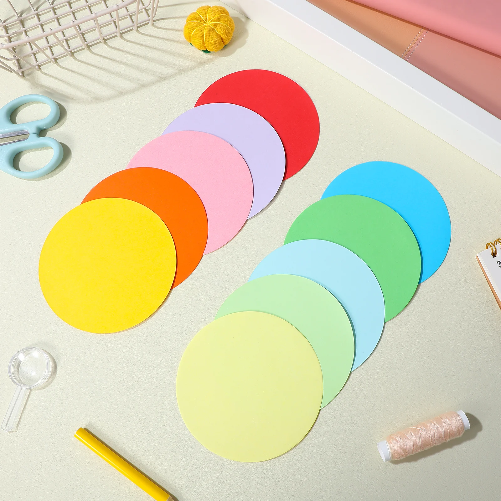 100 Sheets Kids Paper-Cuts Art Set with Decorative Folding Paper for DIY Origami Crafts Creative Handmade Game Educational Craft