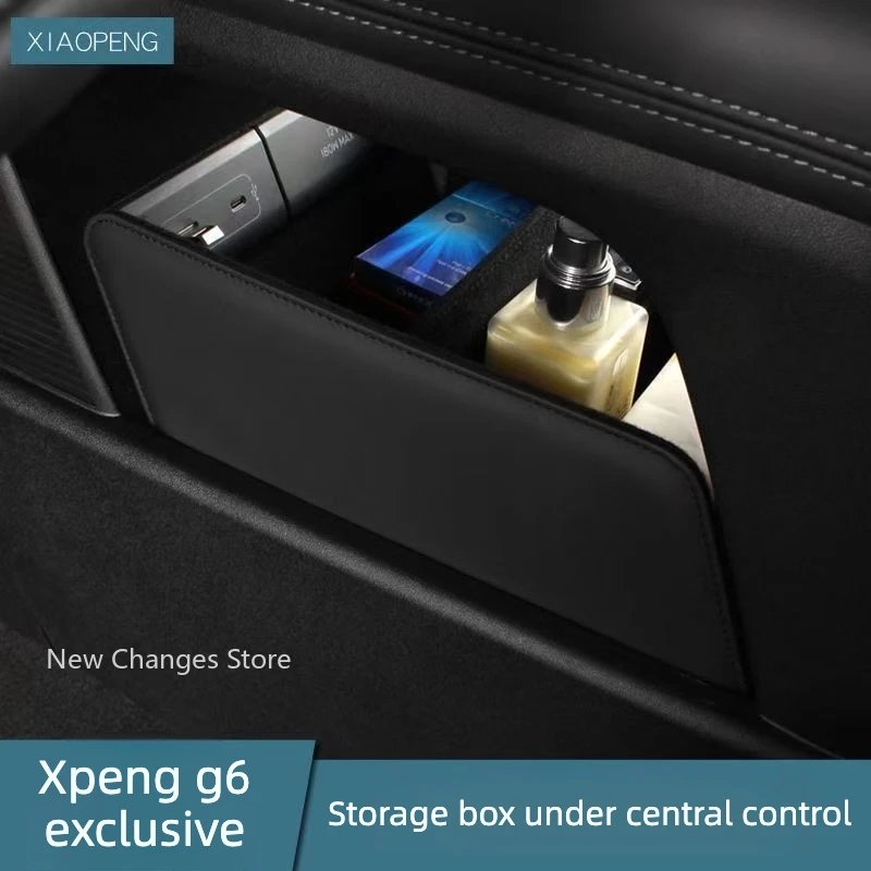 

Dedicated Car Lower Central Console Storage Box For Xpeng G6 2023 - 2026 modified interior accessories