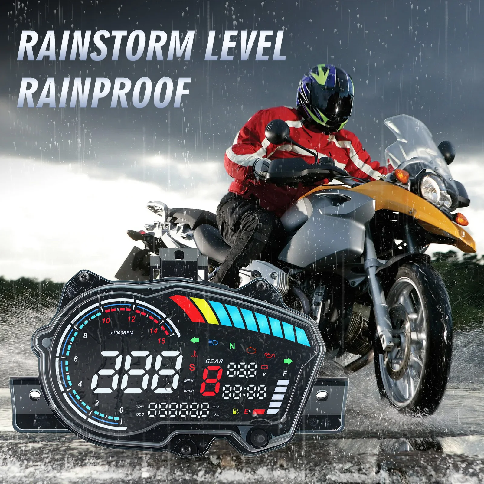 2026 Motorcycle Dashboard Speedometer For Sniper 150 v1 DIGITAL METER For Yamaha Y15 Y15ZR V1