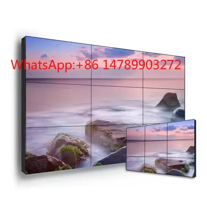 

43-55 Inch 4K LCD Video Wall Wall Mount Splicing Commercial Advertising Display Screen