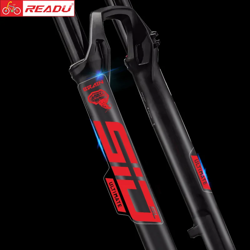 2024 Rockshox SID brain Decals Mountain Bike Front Fork Stickers MTB Bicycle Front Fork Decals ULTIMATE Bike Stickers