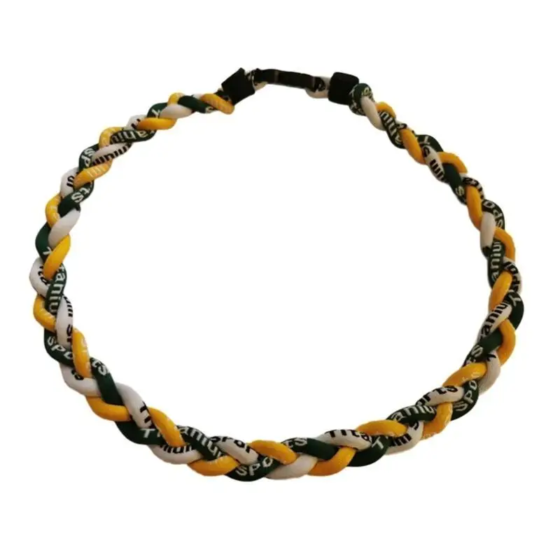 A52E Rope Necklace Braided Necklace Adjustable Necklace Soft Comfortable Necklace