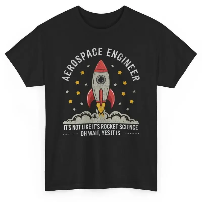 Aerospace Enginner Funny T Shirt Space Rocket Scientist