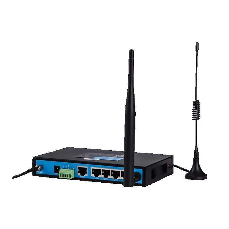 High Quality TR341 Industrial 4G WiFi Router LTE WAN/LAN Modem 300Mbps 5-RJ45 Ethernet Ports SIM Slot 1/2 EV Charging