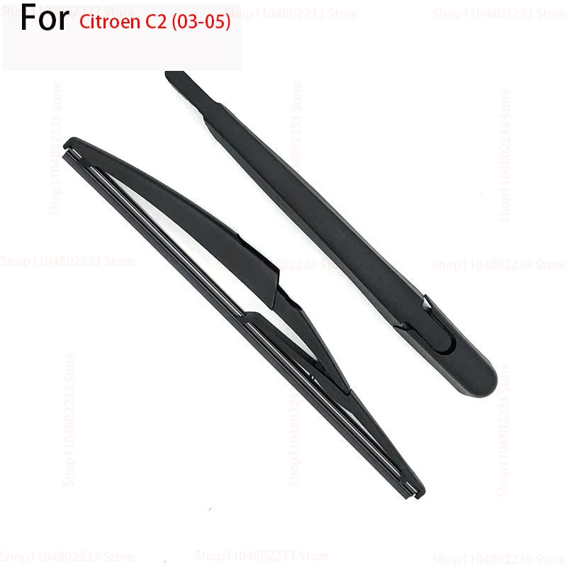 

For Citroen C2 (03-05) Rear Wiper Blade and Arm Windshield Windscreen Clean Car Accessories