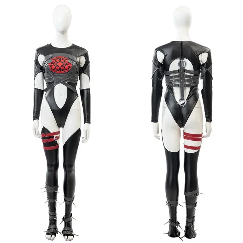 

New Invisible Malice Cosplay Costume Woman Bodysuit Hat Accessories Battle Suit Halloween Comic Con Fantasia Outfit Custom Made