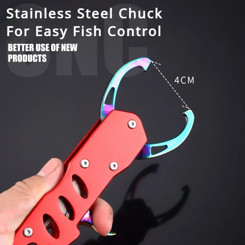 Fish Grip Controller Lure Pliers Set Thickened Seiko Aluminum Alloy Fish Control Hook Fish Clipper Lure Pliers Fishing Tools gallery 2
