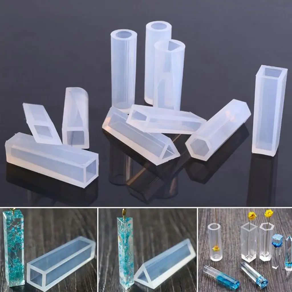 Jewelry Molds for Resin Making Silicone Pendant Mold Jewelry Crafting Tools for Epoxy Resin Earring Supplies