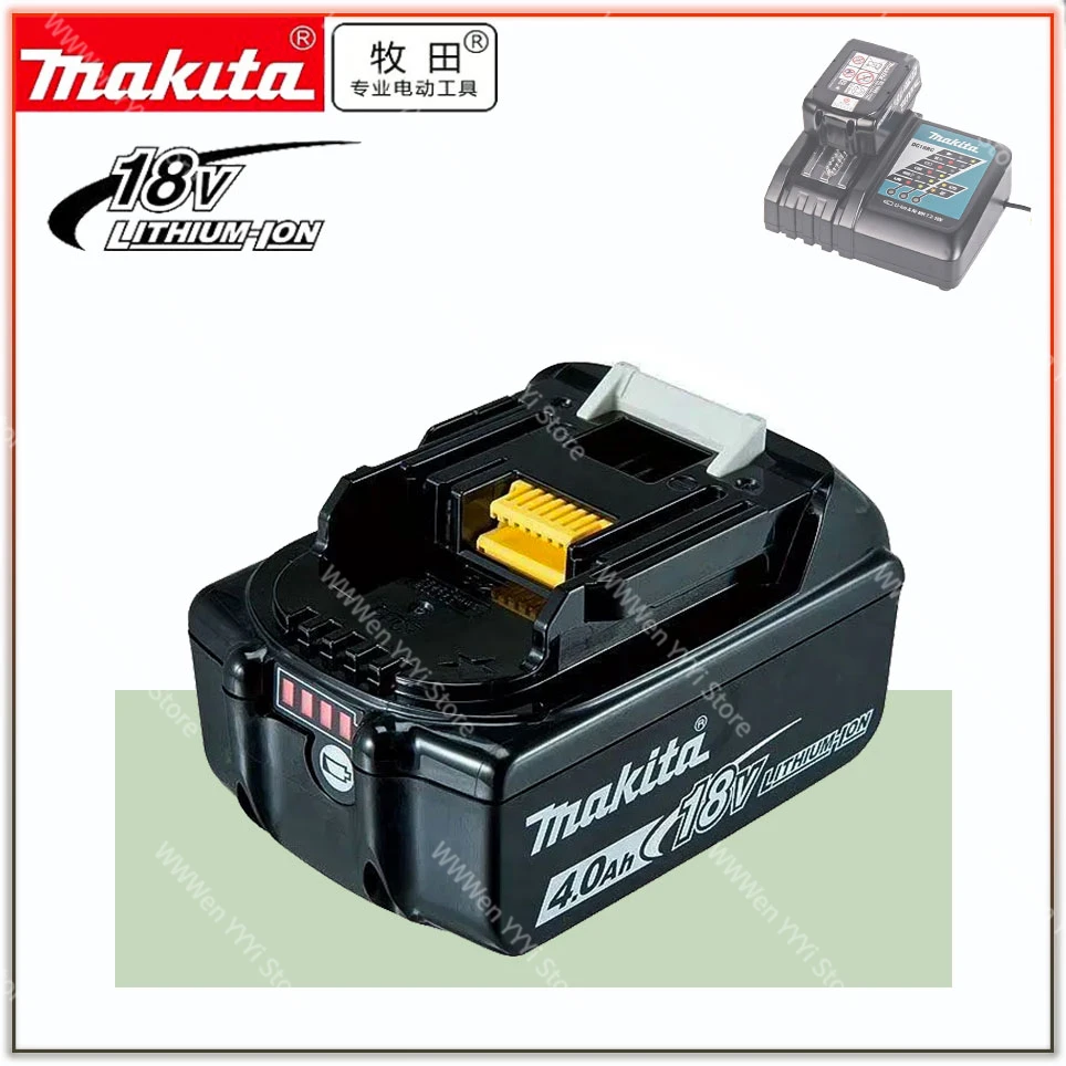 

18V 4000mAh Makita Original With LED lithium ion replacement LXT BL1860B BL1860 BL1850 Makita rechargeable power tool battery