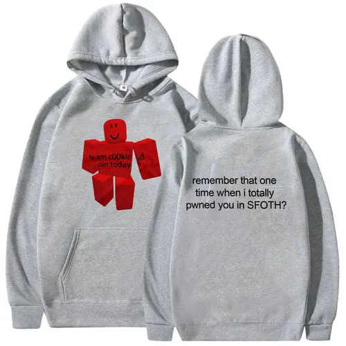 Imagen 2 del producto Divertida culpa John Shedletsky Forsaken Meme Sudadera con capucha hombres mujeres Otoño_Invierno moda polar sudadera ropa Casual Retro con capucha