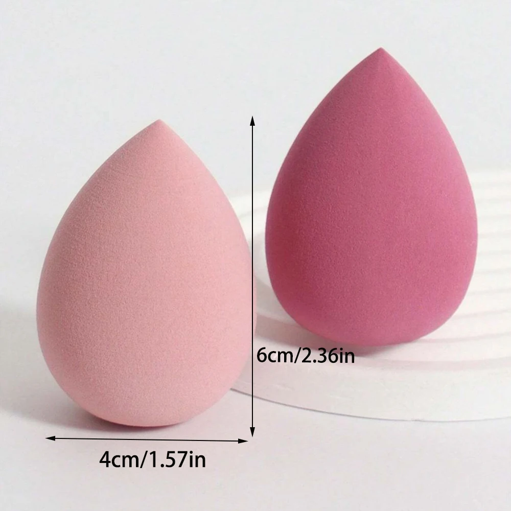 2pcs Makeup Sponge,Makeup Sponge For Foundation Blending,Cream And Powder,Multicolor Cosmetic Sponge,Suitable For All Skin Types