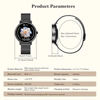 Blackview X30 Lady Smartwatch 1.26" HD AMOLED Screen Bluetooth Heart Rate Blood Oxygen Waterproof Fitness Tracker Android IOS - Image 6